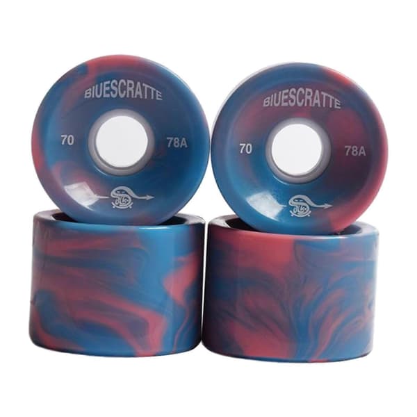 4X 4x 78A hårdhet Skateboardhjul 70X51mm Longboard Roller Delar Multi