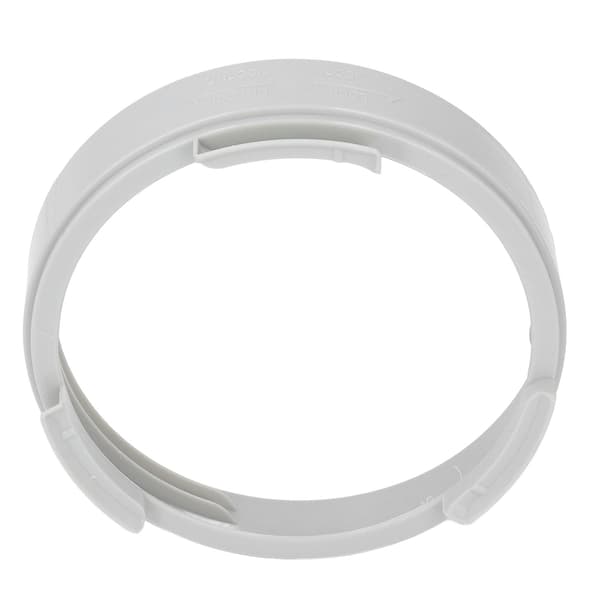 Luftkonditioneringsavgasrörsanslutning Koppling ABS 150 mm Adapter för utbyte
