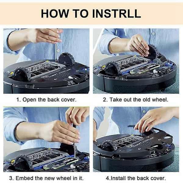 Drivhjulsmodul för IRobot Roomba I7 I7+ I8 I3 I6+/Plus E5 E6 E7 J7 J7+ J6+ Dammsugare Reservdelar R