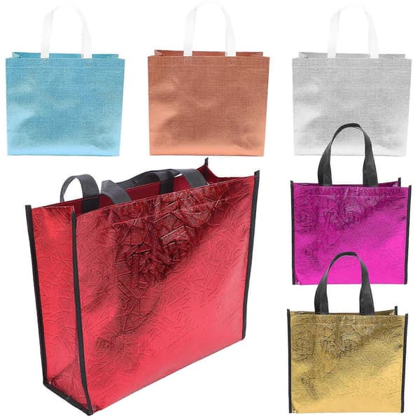 Shoppingkassar Rektangulär Form Aluminiumfilm 6st