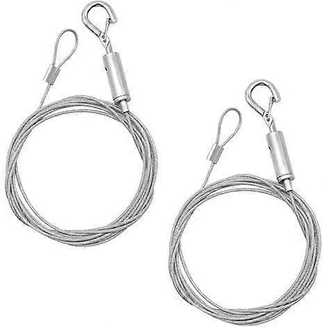 Släpvagnssäkerhetsbrytkabel, 1,2 m längd x 4,5 mm diameter, nödbromssladd för bogsering av husbil, släpvagn