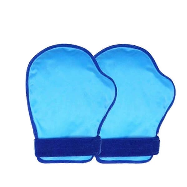 Kylterapi Gel Ice Pack Handskar för kemoterapi neuropati, 2-pack handispack för smärtlindring, läckagesäker mjukt foder