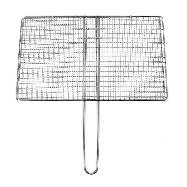 Fiskgrillkorg Rostfritt Stålställ för Grillning 1 Hållbar Enhet