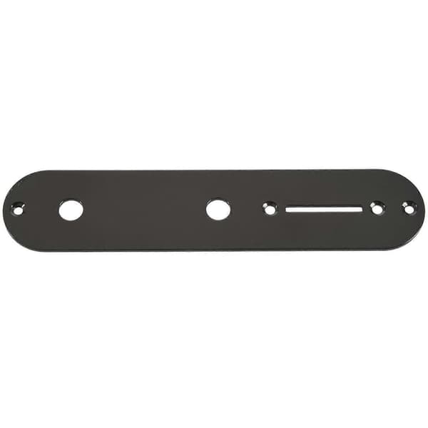 32 mm bred kontrollplatta för Tele-gitarr, svart