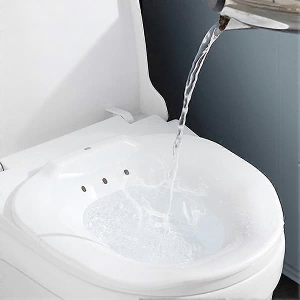 Bärbart Sitzbad Kar Graviditetsvård Sittbad Silverjon 40x36.5cm Hudvänligt 1-pack