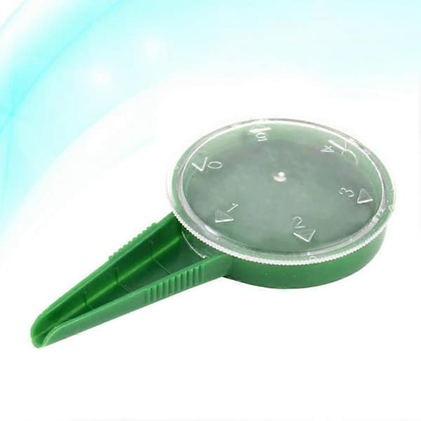 Trädgårdsdispenser i plast med 5 storleksinställningar, justerbar flödeskontroll för plantering