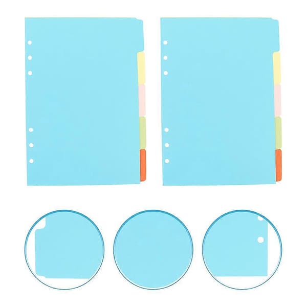 Registerflikar Papper Professionella 22x15,2cm Snabb Hitta 10st