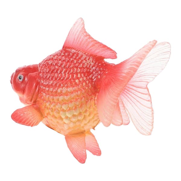 Fisk Akvarium Dekor Röd Guldfisk Modell för Akvarium
