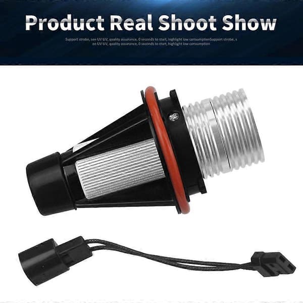 2 X Halogenstrålkastare LED Bilstrålkastarsats Angel Eye Markeringsljus För BMW E39 E53 E60 E61 E63 E64 E65 E66 E83 E87 BMW 525i