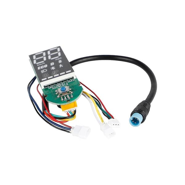 Bluetooth instrumentpanel hastighetsmätare, ABS-material, kompatibel med elscooter