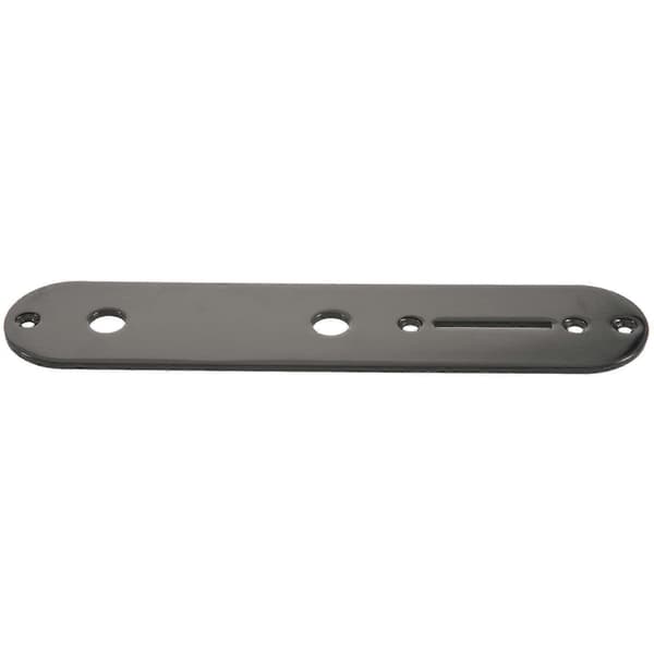32 mm bred kontrollplatta för Tele-gitarr, svart
