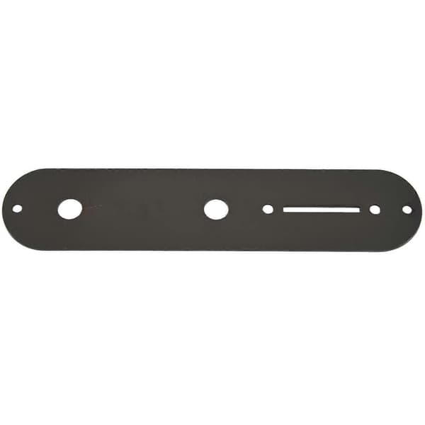 32 mm bred kontrollplatta för Tele-gitarr, svart