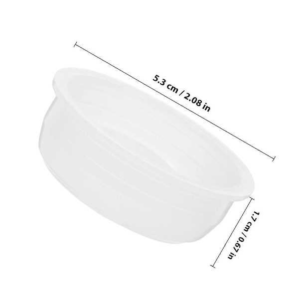 Plastpluggar för oljetrummeltätningslock med ring, 20-pack
