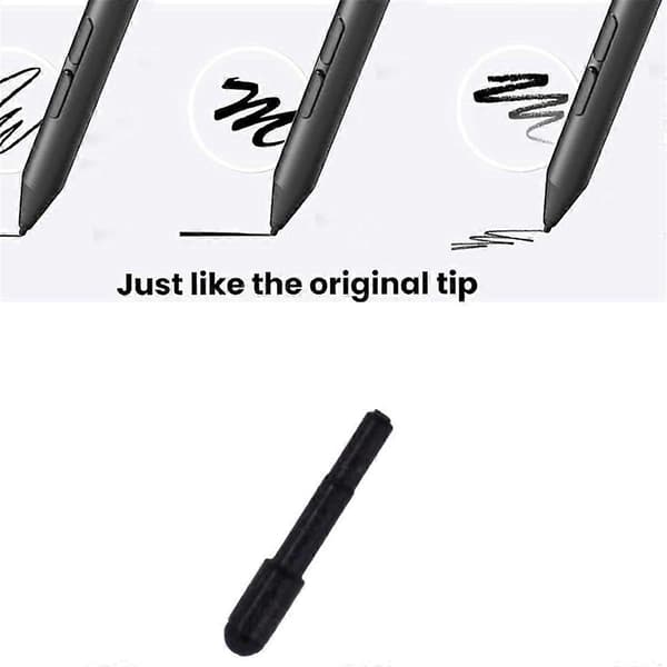 2 st precisionspennspetsar, plastspetsar för Active Pen G1/G2/G3, kompatibla med utvalda 2-i-1-laptops