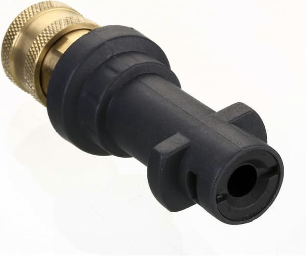 Högtryckstvättspistoladapter, 1/4'' snabbkoppling, mässing och plast, 2000 PSI, kompatibel med K2, K3