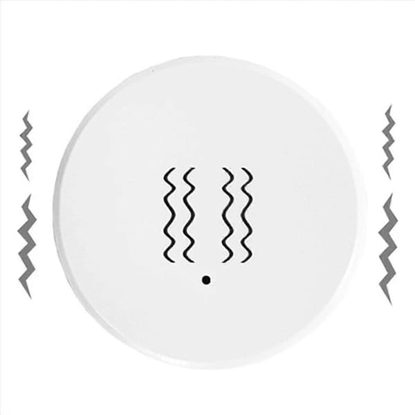 3X Zigbee Smart Vibrationssensor Lutningsdetektor, Hemsäkerhetsskydd, App-aviseringar i realtid, Kompatibel med Zigbee 3.0 Gateway