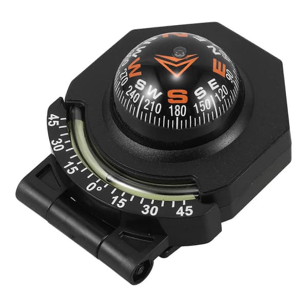 Bilkompass Instrumentbräda Fordonsmonterad Navigationsboll för Resor