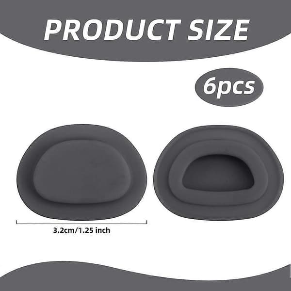 6st Blender Sip Spout Lock Plug för Ninja, Läckagesäker-Lock Plug Ersättning för Ninja BC151NV BC151BK BC155PS Grå