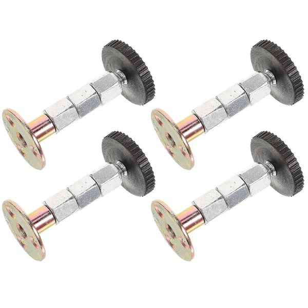 Justerbara Sänggavel Fäste Sängproppar för DIY 4-pack