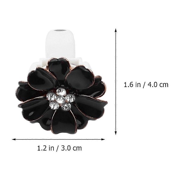 3 st blomformade diffusor bilventilklämmor luft för eteriska oljor