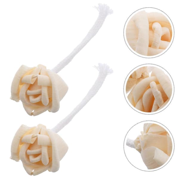 Naturlig Träblommediffusor med Bomullsrep, Beige Aromdiffusor för Hemmakontor - 6-pack