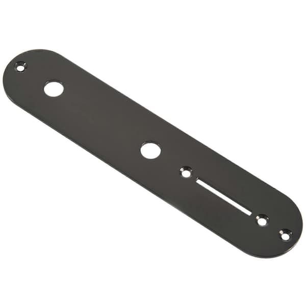 32 mm bred kontrollplatta för Tele-gitarr, svart