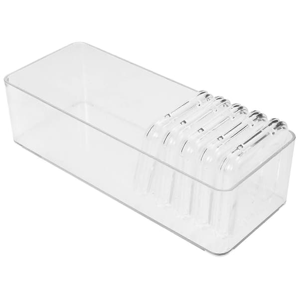 Transparent Displaybox för märken för förvaring med akryl knappmärkesfodral
