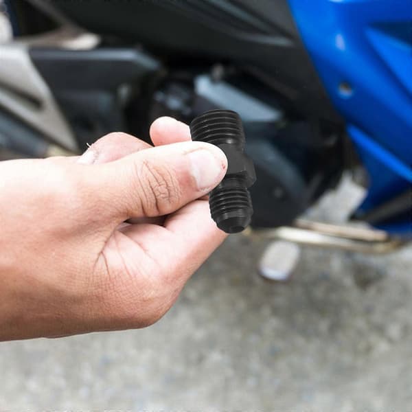 Högtrycksoljeadapter Snabbkopplingsslangkopplingar Hane Bränsleslangadapter Lätt att installera 1 st