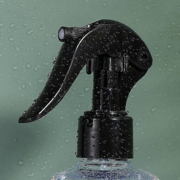 5 uppsättningar 500 ml transparenta plastsprayflaskor, tomma påfyllningsbara dimsprutor, multifunktionsdispenser för resor och kosmetisk användning