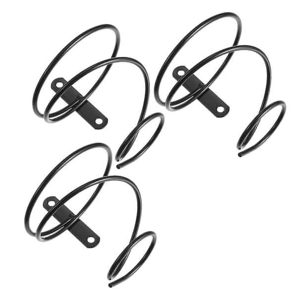 Järn Display Rack för Förvaring Vägg Spiral 3st