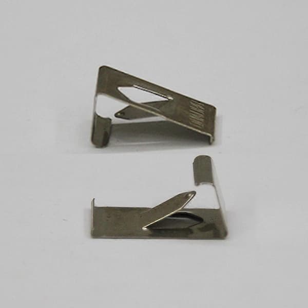 Fotoramkrok Metall Bildhängkrok för Fotoram 100 st Set Silver