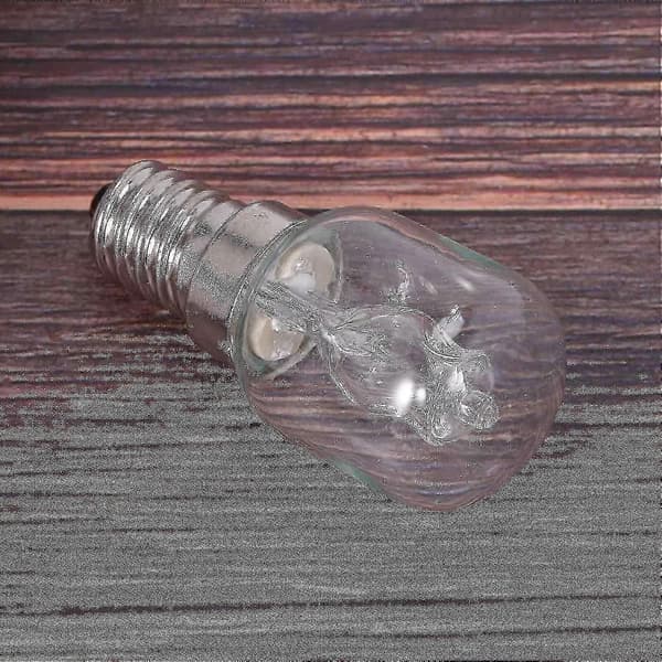 10-pack E14 Halogenlampa 25W 500 Grader Hög Temperatur Transparenta Glaslampor