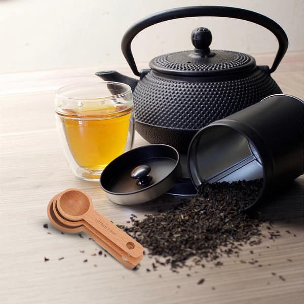 Kaffebönor Träskopa Måttskedar för Hemmabruk 3-pack