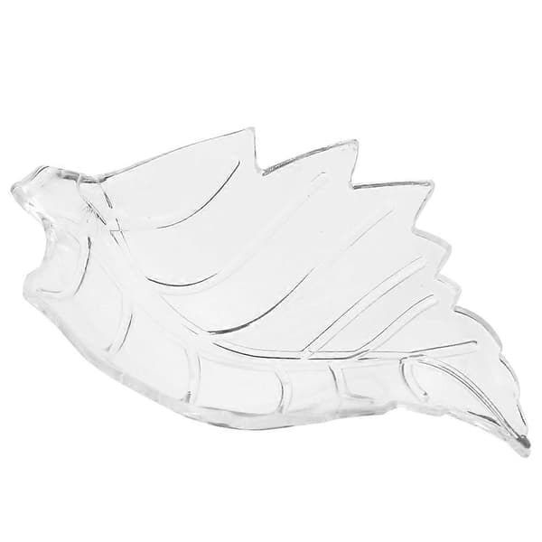 Transparent akryl akvariefoderfat med sugkopp, räkfoderhållare för akvarium, 3,38x2,67x0,98 tum