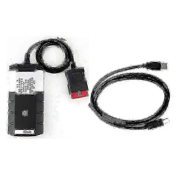 VD DS150E Bildiagnostisk Skanner, Bluetooth Dual Board Relädetektor, Kompatibel med V2021.11 Programvara för Bil Lastbil Universal OBD2