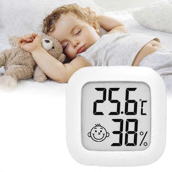 Mini Digital Termo-Hygrometer, 3-pack - Temperatur- och Luftfuktighetsmätare
