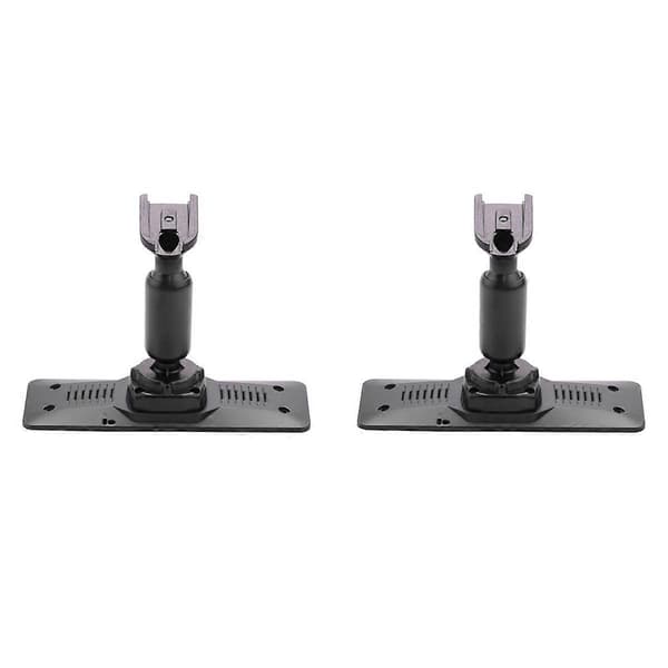 Bilens backspegelfäste för DVR, 30 mm skruvavstånd, 2-pack svart ABS metall interiörtillbehör