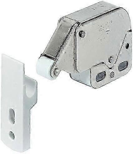 Minifjäderlås för skåpdörrar, husvagn, husbil, 2-pack