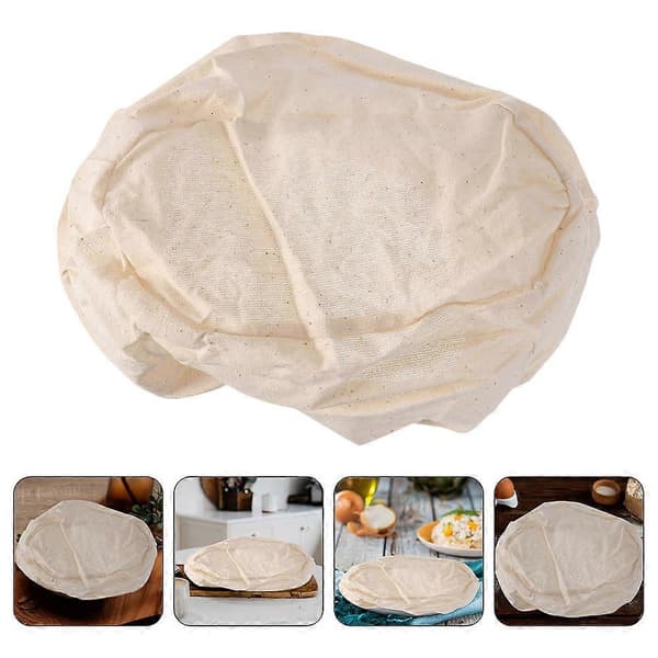Brödkorgsduk för degjäsning - Luftcirkulation, återanvändbar 5-pack
