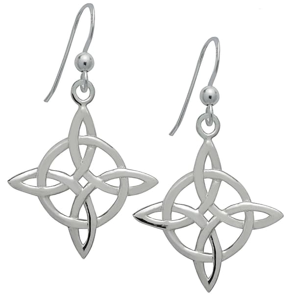 Starlinks Silver Keltiska Lyckoörhängen