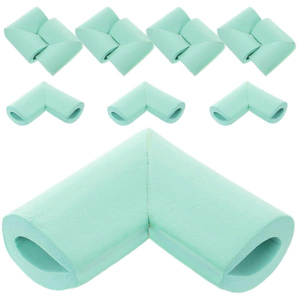 Ljusgröna Hörnskydd i Skum för Möbler, 12-pack