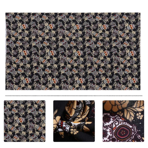 Bomullstyg Bit DIY Hantverkare Kvinnor Multi 90x110cm 1Set