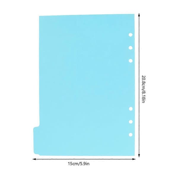 Registerflikar Papper Professionella 22x15,2cm Snabb Hitta 10st