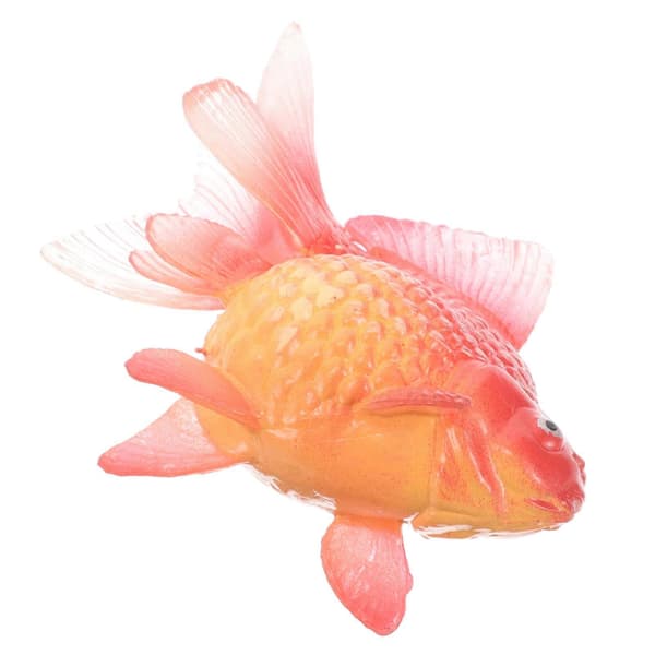 Fisk Akvarium Dekor Röd Guldfisk Modell för Akvarium