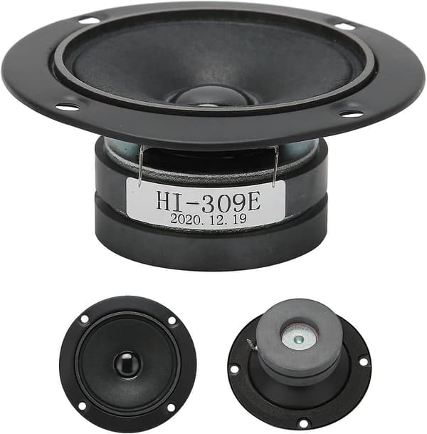 753 3-tums 4 Ohm 5W HiFi Diskant Högtalare, Magnetisk Tweeter för Ljudsystem