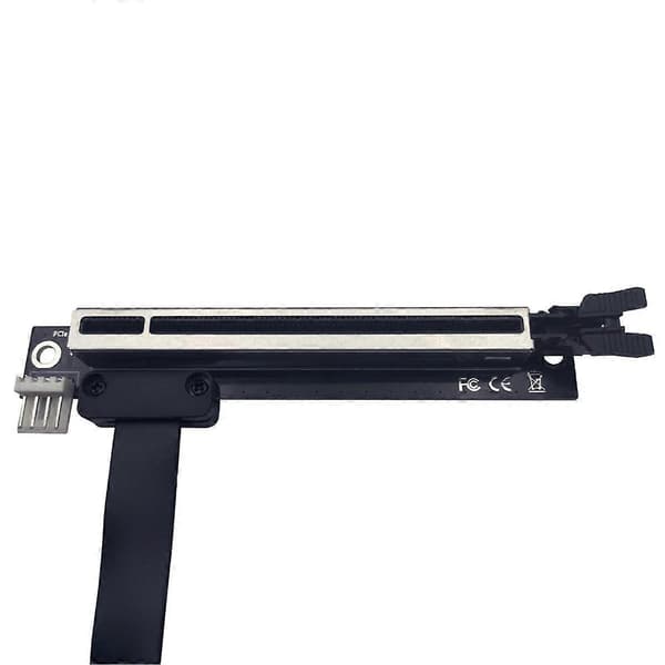 PCIe 3.0 x1 till x16 Riser-kortadapter med strömkabel för grafikkort, ljudkort, Mini PC