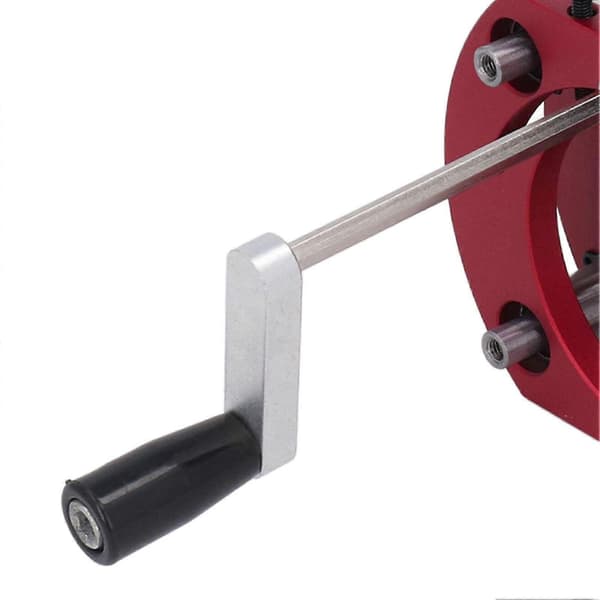 Fräslyftbas Aluminiumlegering Rostfritt Stål 4-klo Klämning Fräsbord Lyftsystem Bas