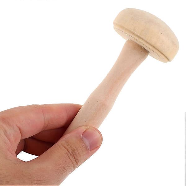 Trä Tryckverktyg Blocktrycksrulle Set för DIY 4st Konstbruk