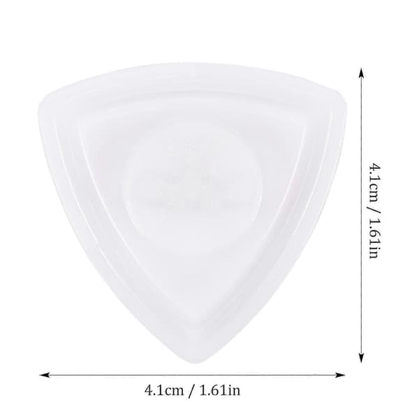 Lysande Gitarrplektrum ABS LED Akustisk Gitarrplektrum för Instrumentanvändning 3 st