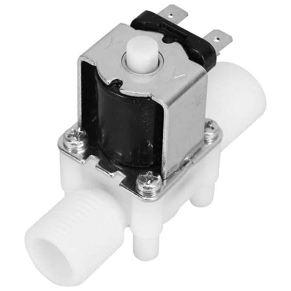 Magnetventil för vatten, för trädgård, vattenkontroll, sprinkler, magnetventil DC24V